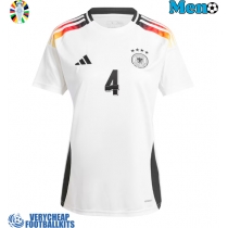 Germany Jonathan Tah #4 Replica Home Shirt Euro 2024 Short Sleeve
